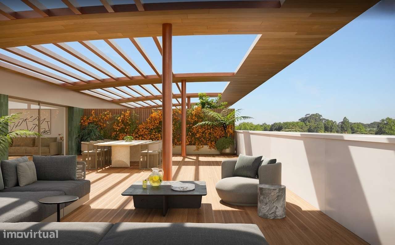 T4 de luxo c/ terraço e piscina com 485 m2 em construção na Av da Boav - Grande imagem: 2/28