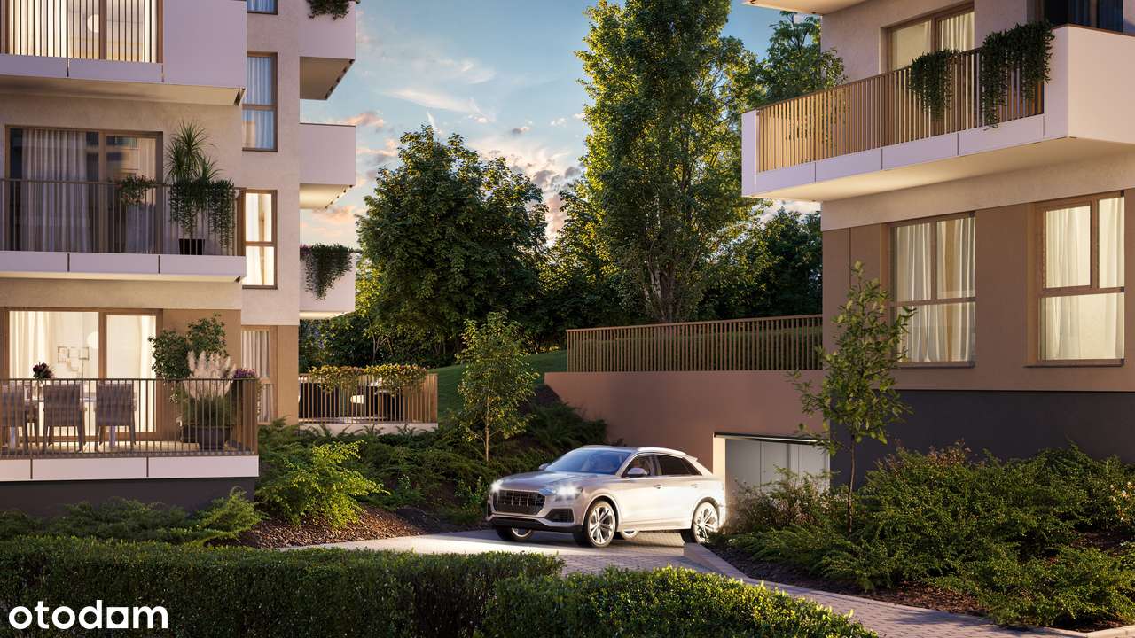 B.0.03, 2-pokojowe mieszkanie z dużym ogródkiem - budynek B-7