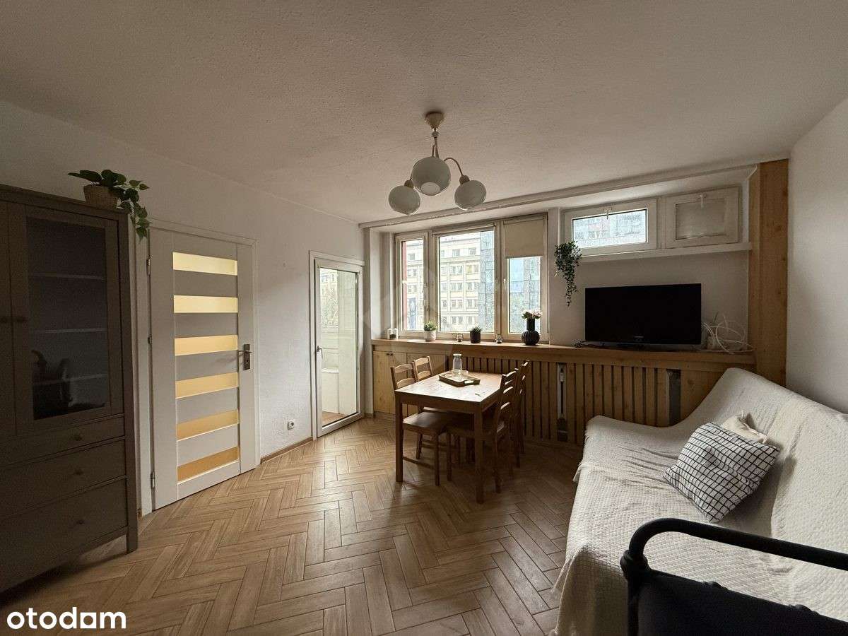 Jednopokojowe mieszkanie na wynajem w świetnej lokalizacji! - Pełny obrazek: 1/8