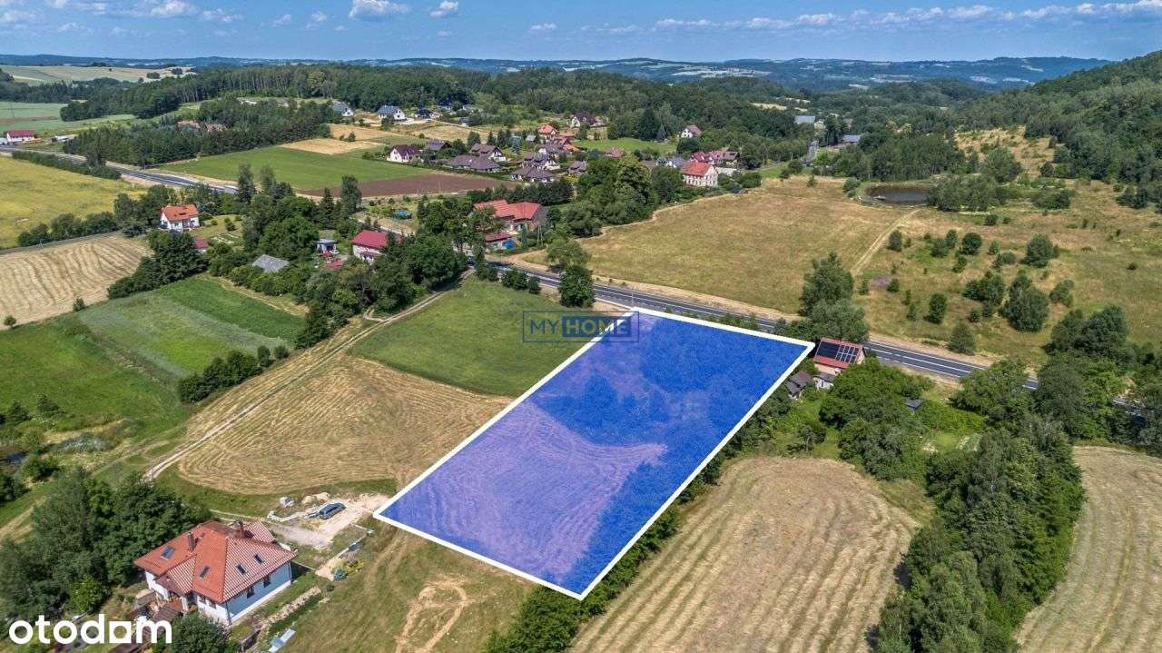 Widokowa działka w Siedlęcinie - Pełny obrazek: 5/6