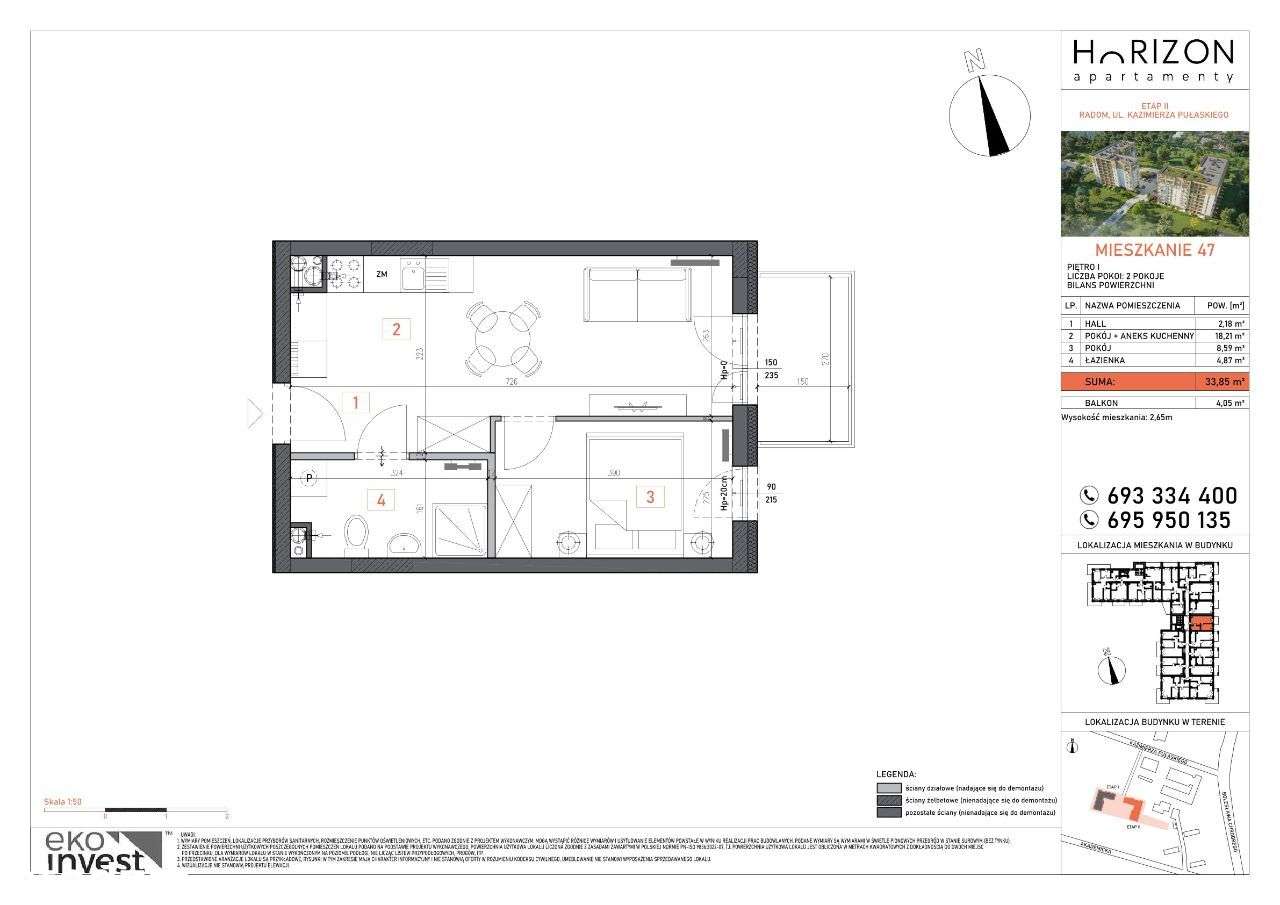 Horizon II etap M47 - 2 pokoje - Pełny obrazek: 5/10