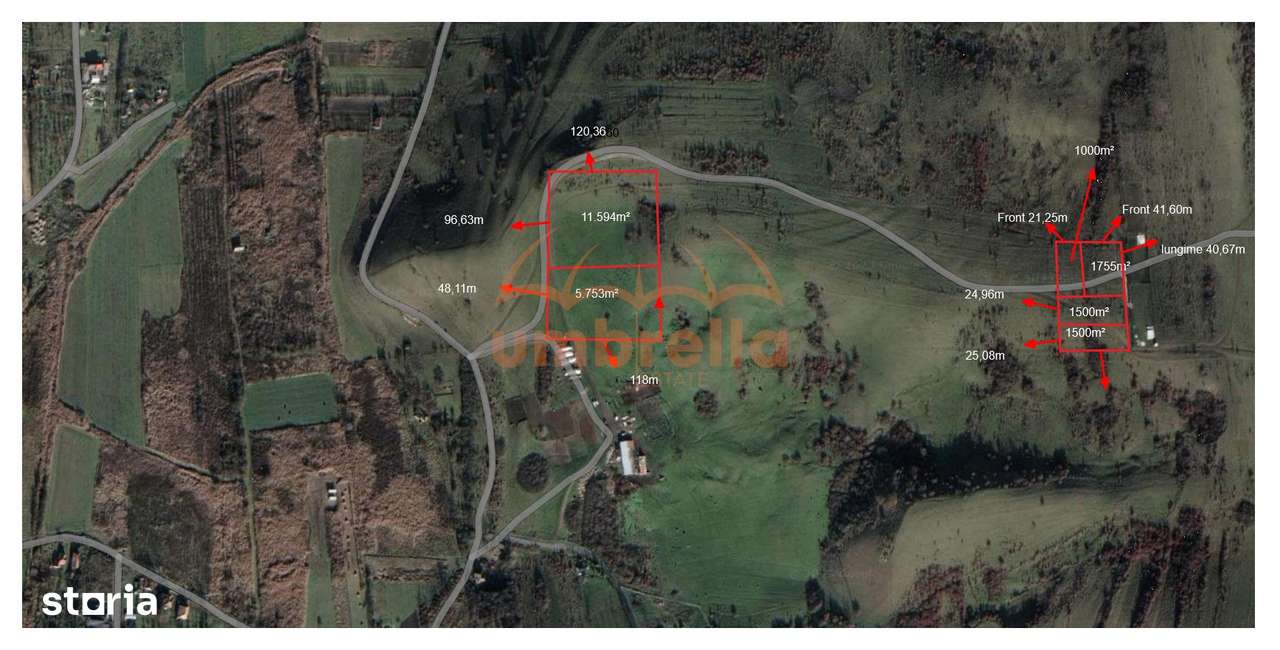 Teren de vanzare intravilan in  Cluj-Napoca, Strada Soporului 1.000 mp - Imagine principală: 5/6