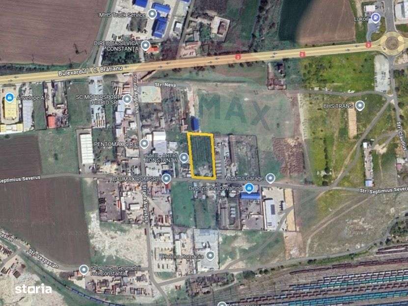 Teren  intravilan de vânzare zona Cfr Palas Constanta - Imagine principală: 2/5