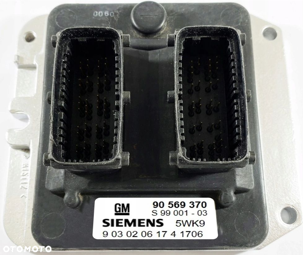 KOMPLET ECU OPEL VECTRA B 1.8 90569370 X18XE1 - 7