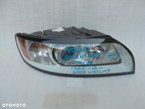 REFLEKTOR PRAWY LAMPA PRAWA VOLVO S40 V50 LIFT 07-12 31299584 LADNY EUROPA - 1