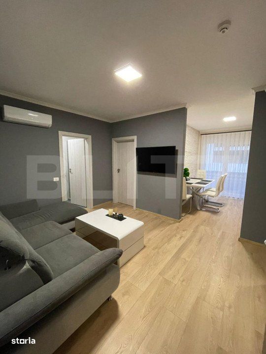 Apartament cu 3 camere mobilat si utilat + 2 locuri de parcare in West