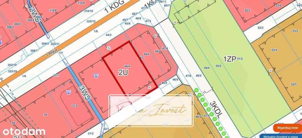 Plan zagospodarowania | tereny zabudowy usługowej-8