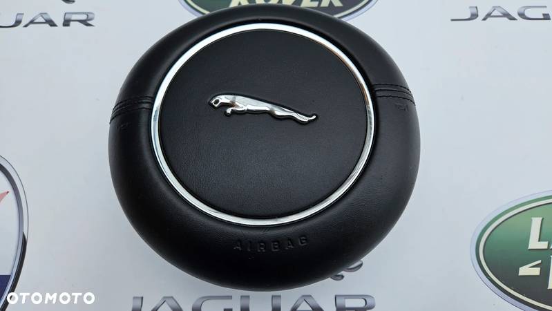 Jaguar XJ 351 LIFT 2015-2019 Poduszka kierowcy Airbag kierownicy KOLOR CZARNY - 3