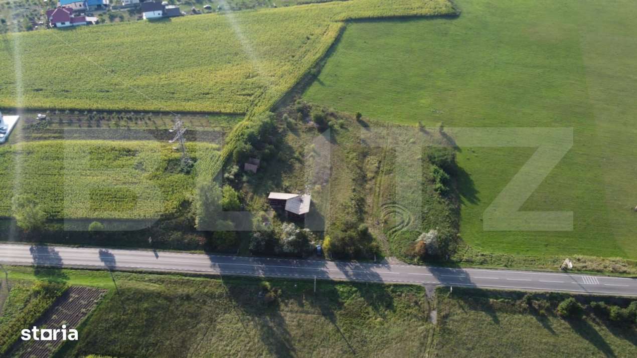 Teren intravilan 7500 mp , 100ml front la E85, Ratos, Radauti - Imagine principală: 2/3