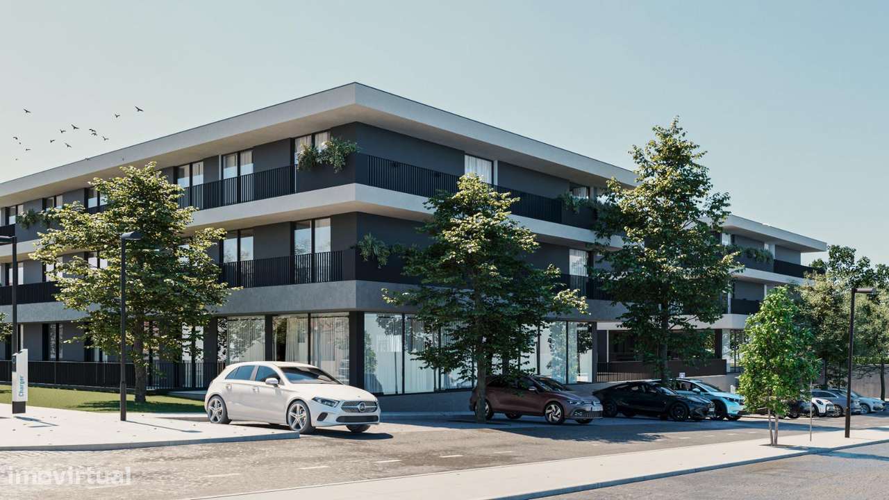 Apartamento T2 Novo num condomínio privado em Guimarães-2
