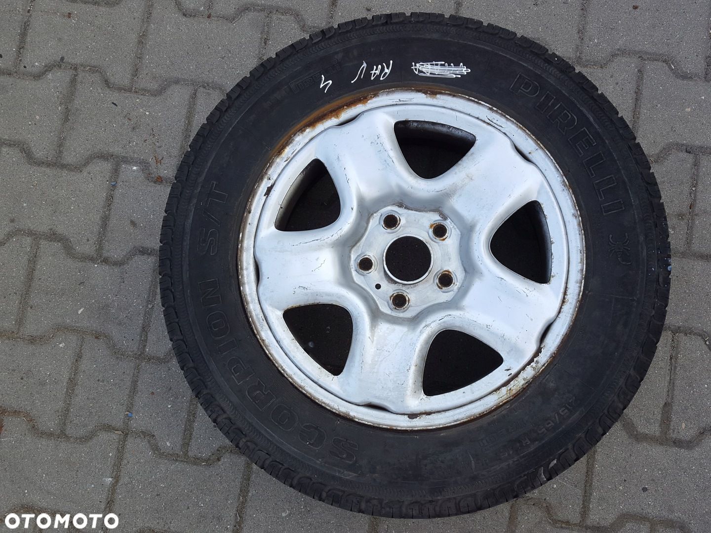 TOYOTA RAV4 2 II 00-05r KOŁO ZAPASOWE 16 5X114.3 - 1