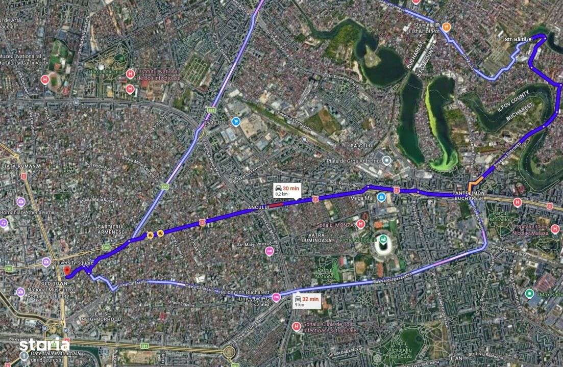 Lot de casa (500 mp) pe str. Baltii - Dobroiesti. Comision 0!-2