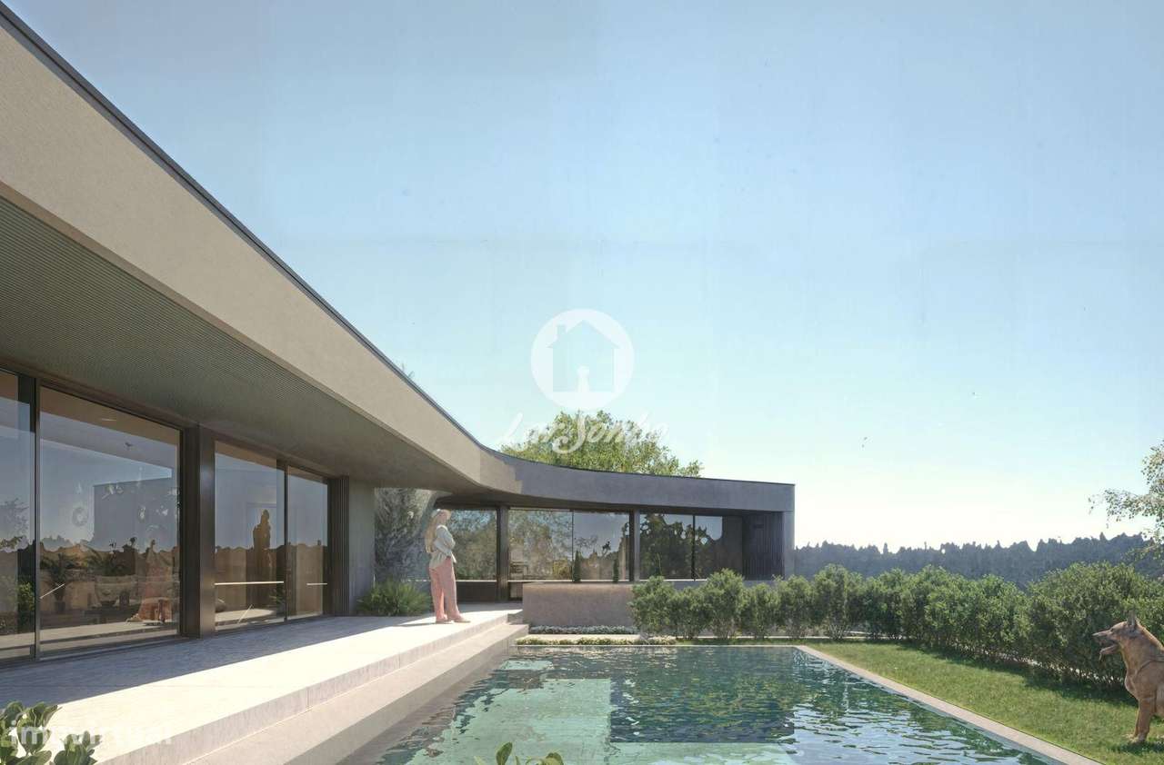 Moradia Terrea De Luxo T3 Mais Casa T1 Piscina E Garagem Para 2 Ca