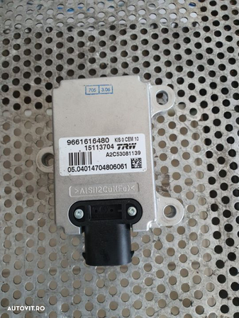 Modul Senzor ESP Citroen C6 Peugeot 407 607 Cod 9661616480 - 2