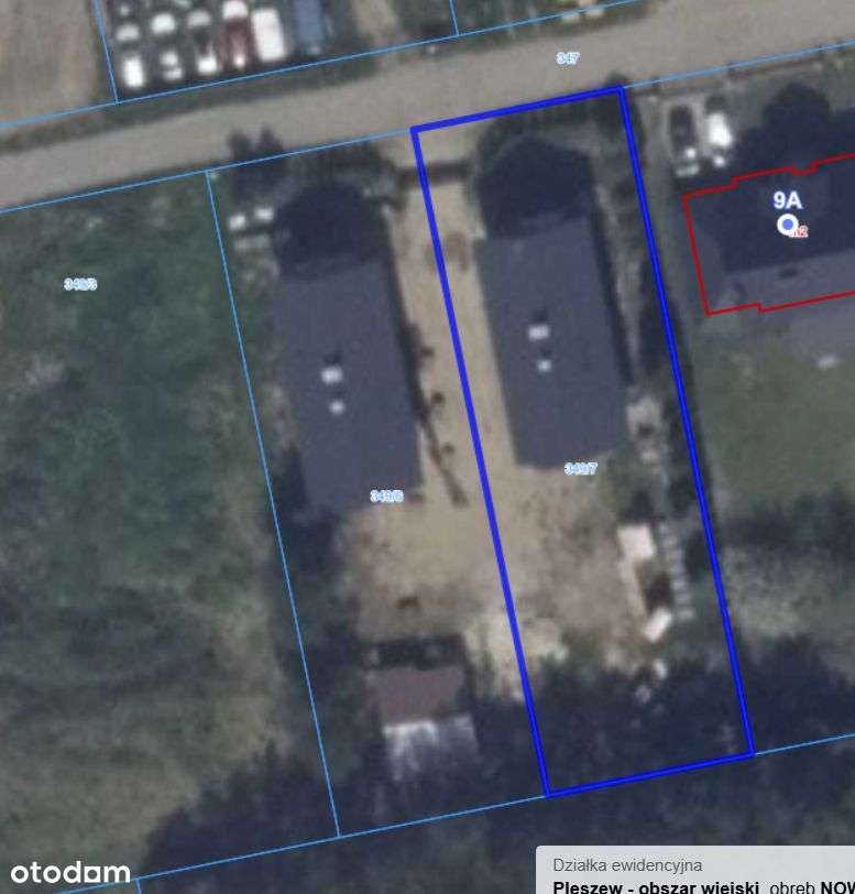 Działka 349/7 z domem jednorodzinnym, b. dobre wykonanie;  ostatni dom-11