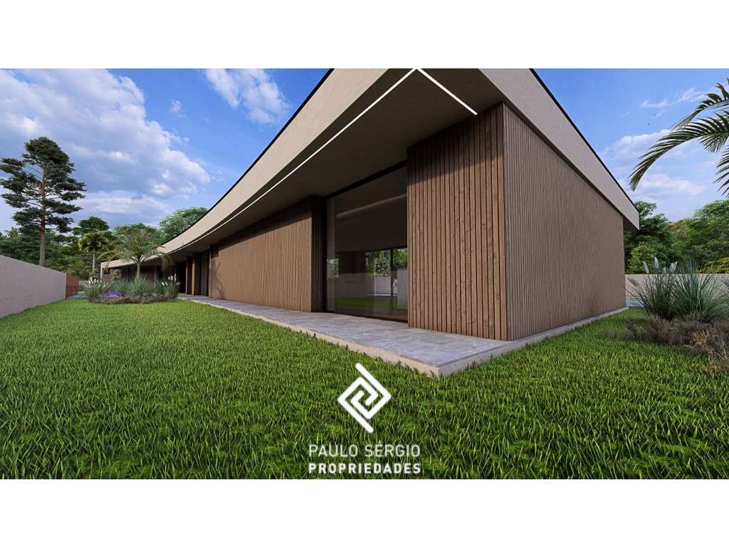 Moradia isolada térrea T4 de luxo com piscina no Centro de Santa Ma... - Grande imagem: 4/13