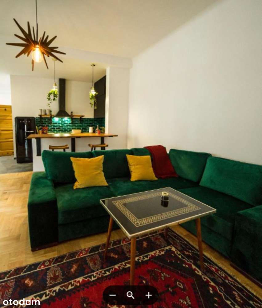 Stare Miasto | 63m2 | 2 pokoje | antresola | balkon | widok na ogród-10