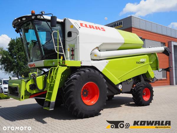 Claas Tucano 480 + V750 - 2