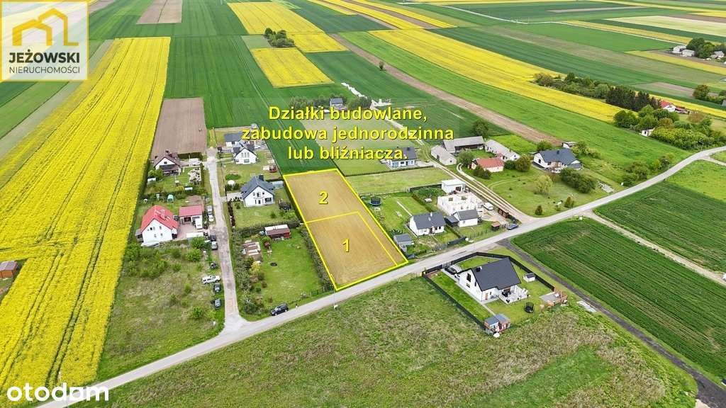 Szeroka działka, 12 arów, media, Majdan Mętowski. - Pełny obrazek: 4/11