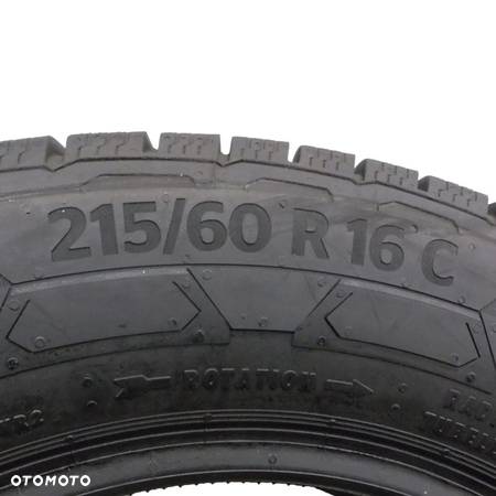 1 x CONTINENTAL 215/60 R16C 103/101T VanContact Winter Zima DOT20 8,5mm - 2