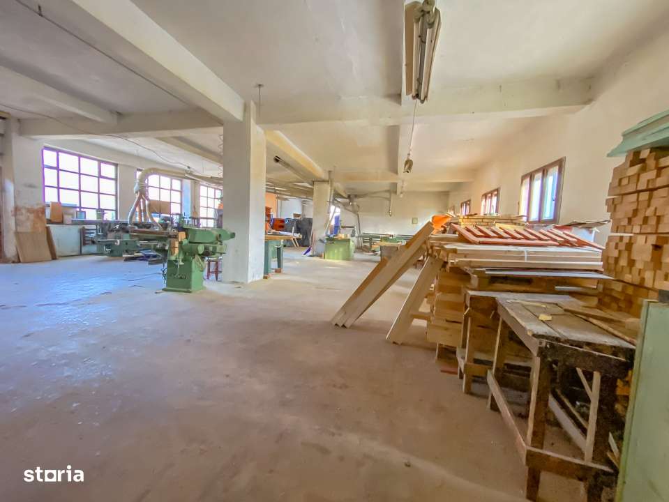 Vanzare fabrica productie lemn Tulghes, utilaje + uscator incluse Comi-6