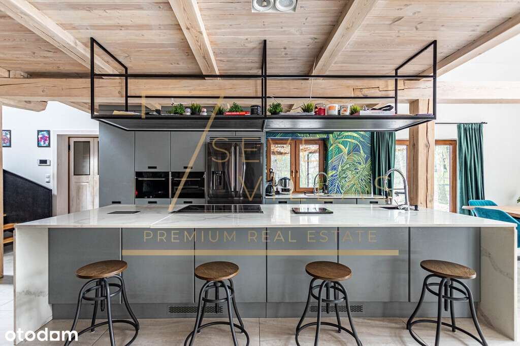 Natura i nowoczesność w willi pod Warszawą - Pełny obrazek: 5/20