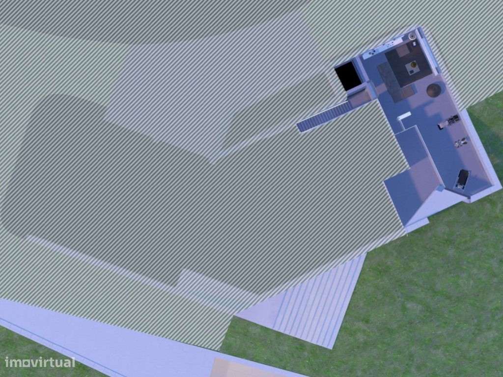 Lote de terreno com 2421,90 m2 e vista para o vale do Jamor em Queijas - Grande imagem: 5/20