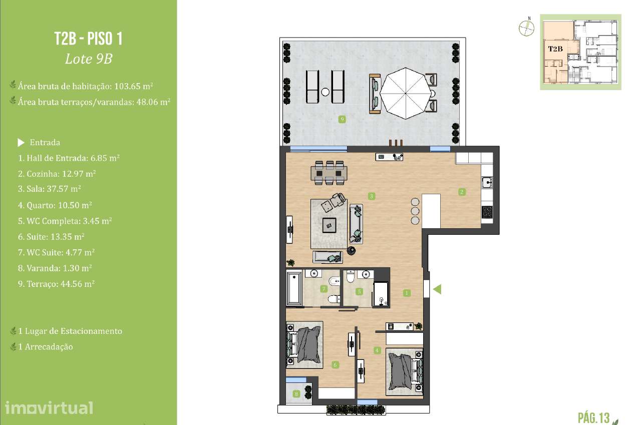 Magnífico Apartamento T2 | Oeiras - Grande imagem: 5/5