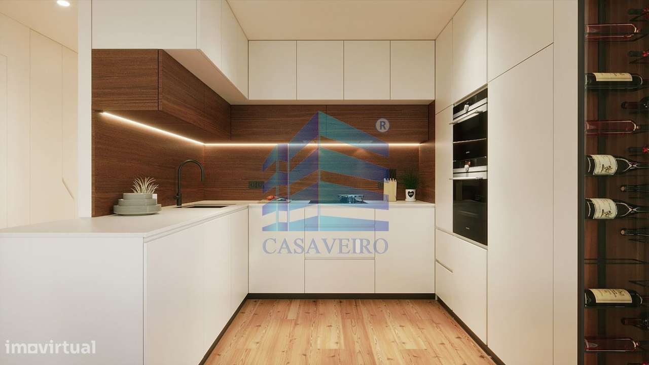 Penthouse Luxuosa  Nova com Terraço  Vistas  Ria de Aveiro - Grande imagem: 4/26