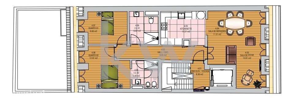 T2 Novo de Luxo na Estrela (110 m2) | 1 Por Piso-16