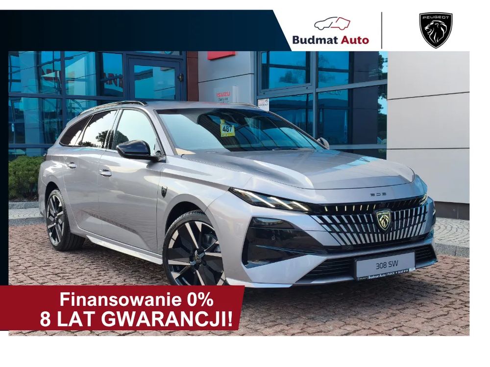 308SW GT Exclusive 1.5 HDI 130KM EAT8 - Gwarancja 8 lat!