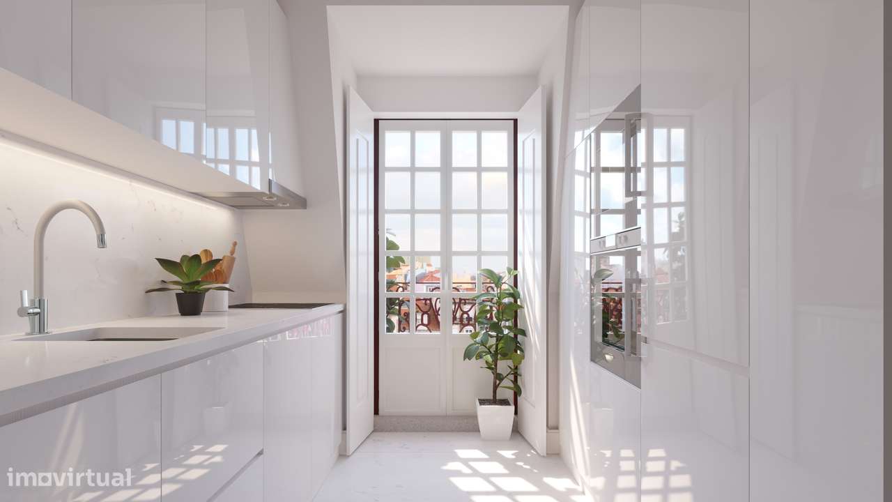 Generoso Apartamento T1 com vista para o Castelo de São Jorge-0