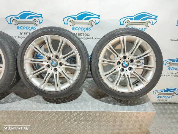 JANTES ORIGINAIS BMW SERIE 5 E60 E61 PACK M STYLE 135M 18 POLEGADAS 8J ET20 5X120 - 3