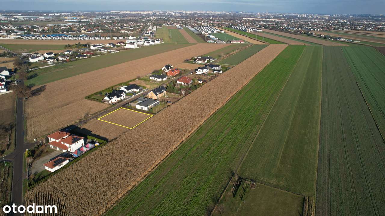 Działka budowlana 1200 m² w spokojnej okolicy - Wiry k. Poznania - Pełny obrazek: 5/12