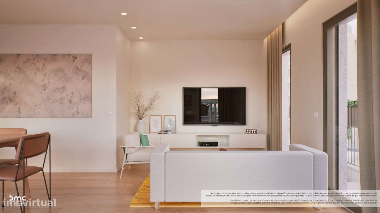 T2 Novo c/ LG no Empreendimento Bela Vista Tower (Matosinhos) - Grande imagem: 4/17