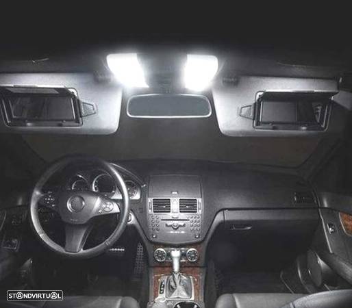 KIT COMPLETO DE 19 LÂMPADAS LED INTERIOR PARA MERCEDES CLASE W176 A160 A180 A200 A220 A260 A250 A45 - 6