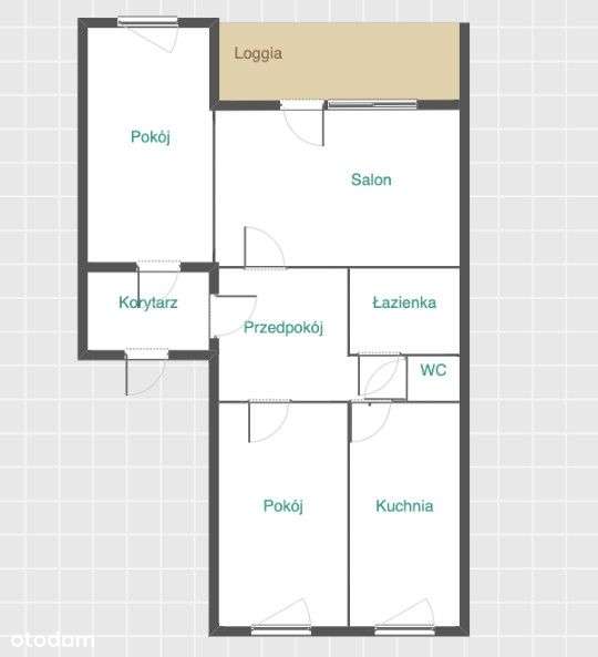 Morena | Okazja OD Zaraz | 3 Pokoje | Loggia-5