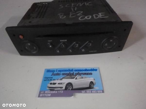 Renault Scenic II radio CD 8200256141C - 1