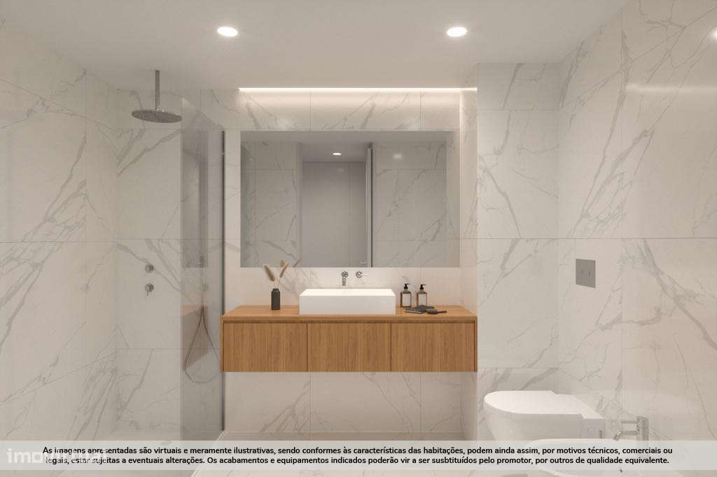 T1 Novo com varanda(10,36m2) e 1 a 2 lugares de garagem(18,79m2)-14