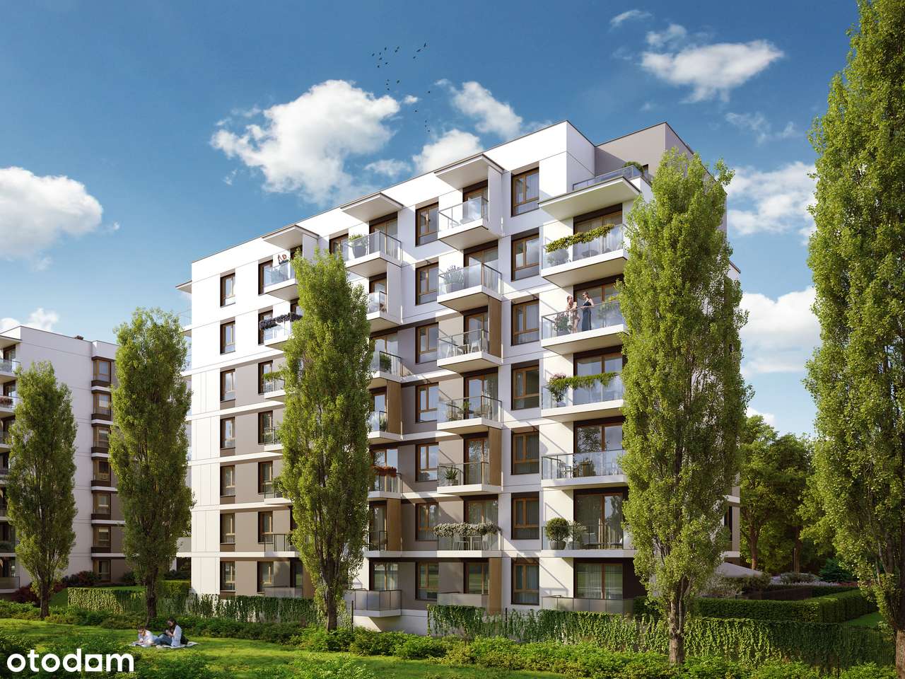 3-pokojowe mieszkanie 47m2 + balkon Bez Prowizji (lokal 87)