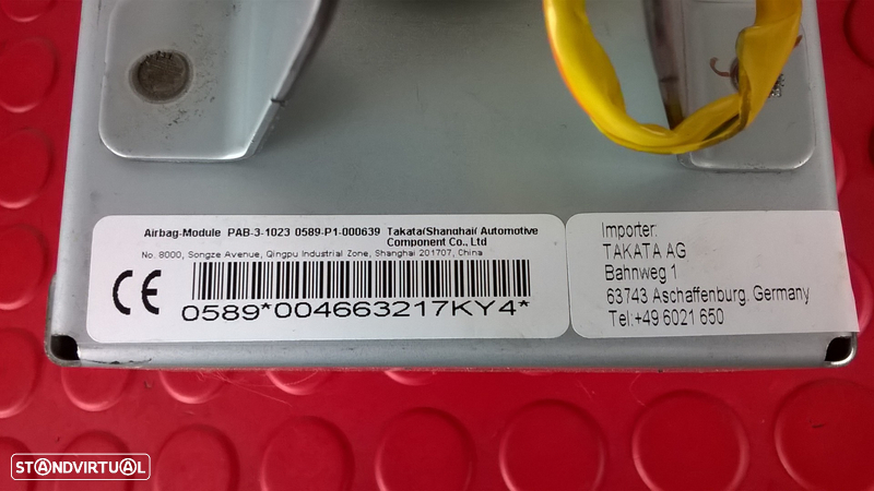Kit Airbags - 45130-0D160-B0 / 739600D012 / PAB-3-​1023 0589-P1-000639 / 3055625... - 6