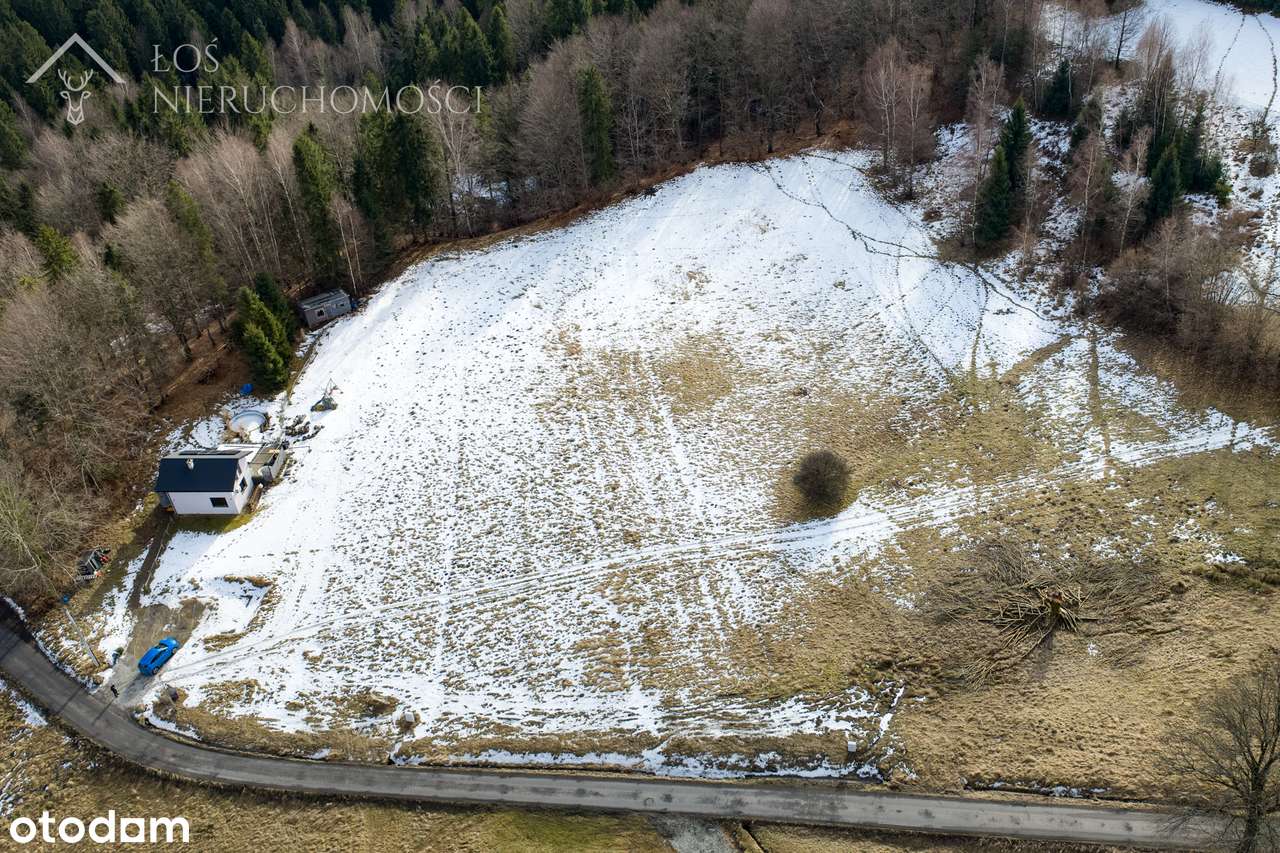 Działka z doskonałym dojazdem. Jeleśnia - nieruchomość inwestycyjna-8