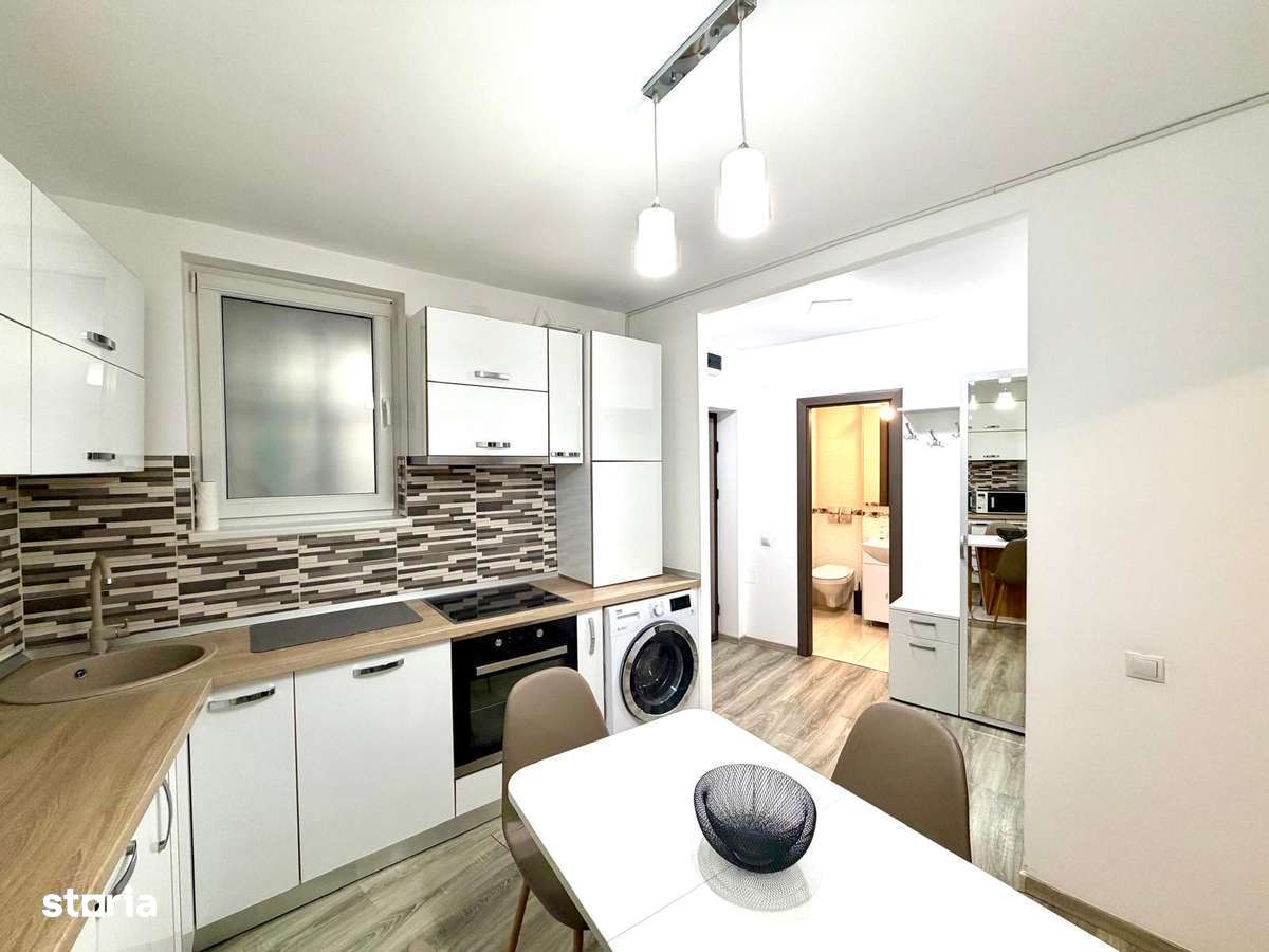 Apartament 2 camere, ultrafinisat, mobilat , utilat , zona Crișan-7