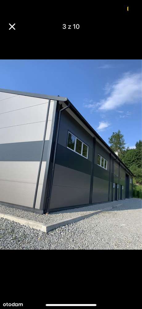 Nowa Hala Magazyn 512 mkw  Plac - całość lub mniejsze moduły Myślenice - Pełny obrazek: 4/10