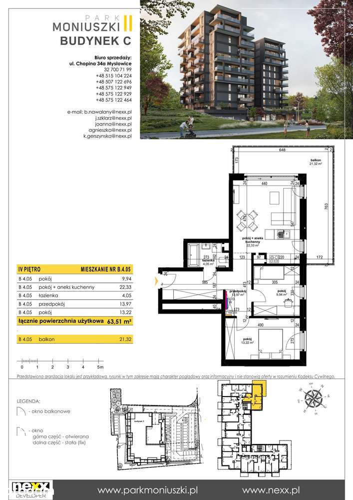 Apartment in myslowice - Widok 4
