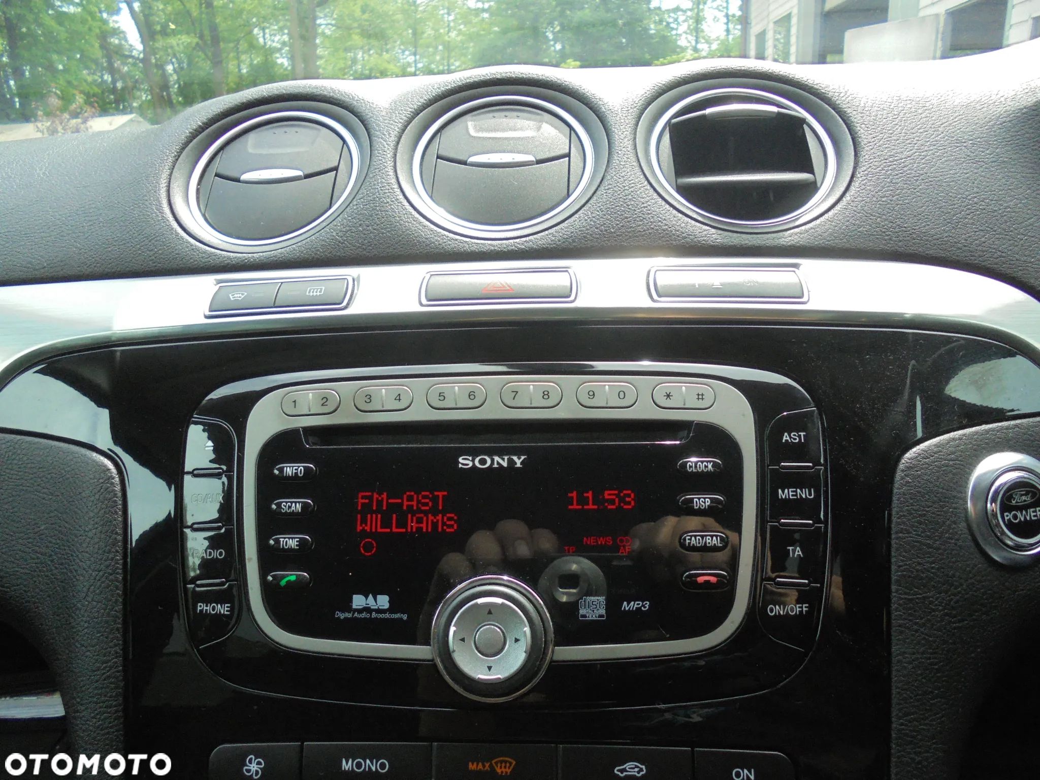 ford radiodtwarzacz Sony - 1