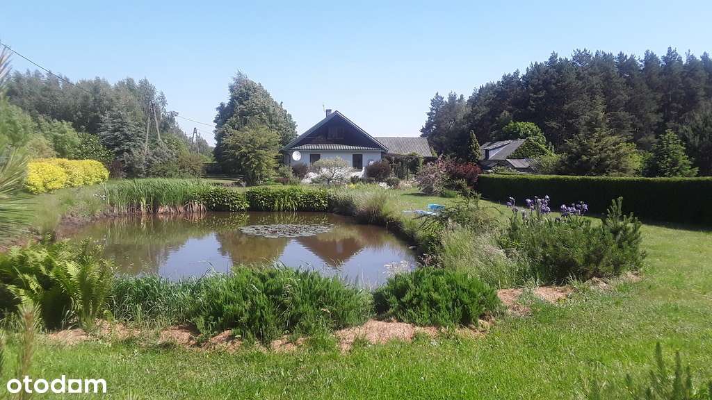 Siedlisko, staw, ogród, fotowoltaika, 7300 m²-0