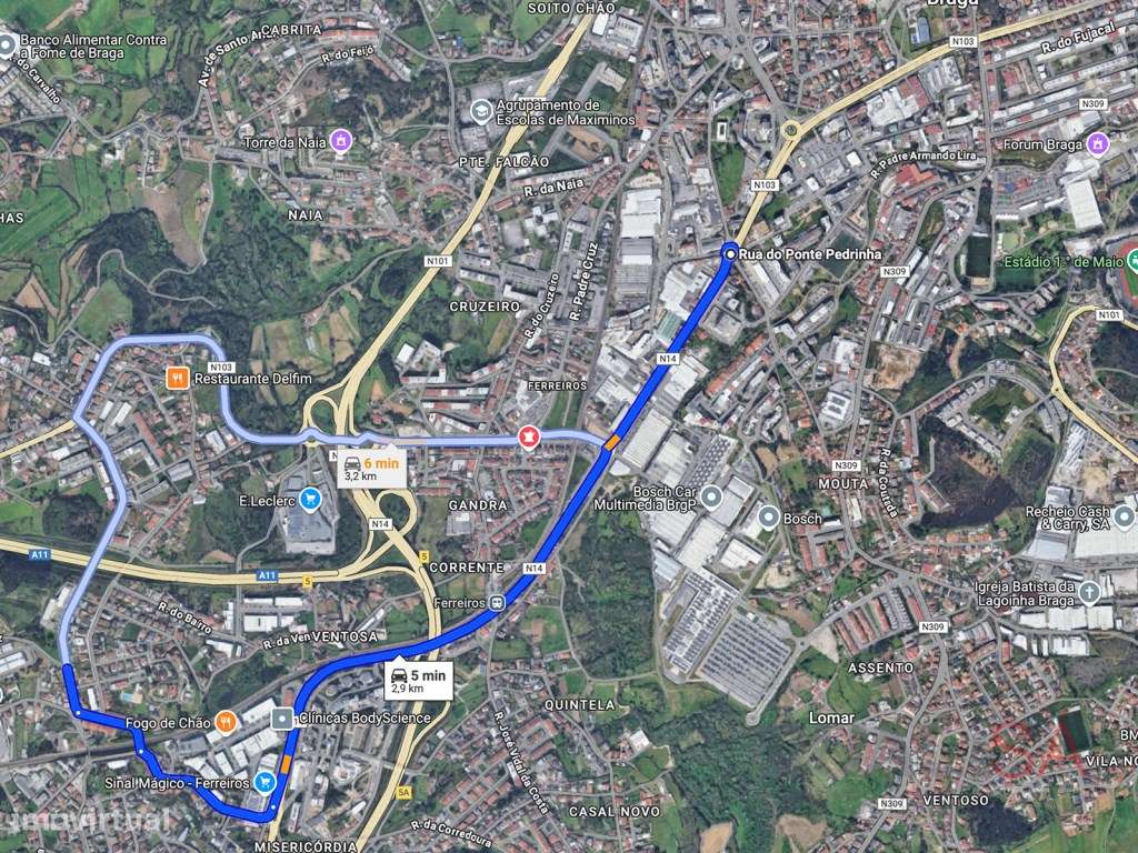 Moradia T3 individual e térrea com excelentes áreas e acabamentos e...-51