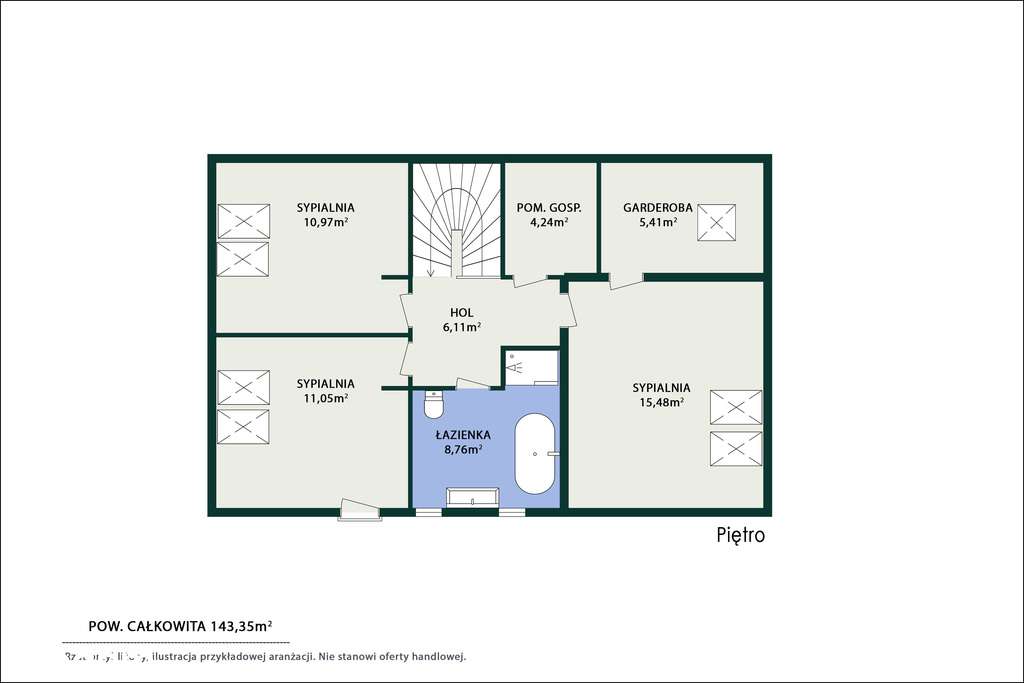 Nowy i gotowy do wprowadzenia dom pod Piasecznem-8