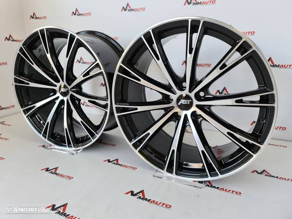 Jantes look Audi ABT Sport GR Preto Polido 19 - 2